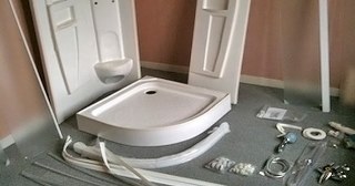 Установка душевой кабины Малгобек, цена от 3019 руб.
